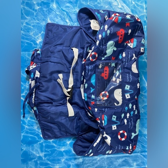 Grocery Cart Cover - Portable 2-in-1 Shopping Cart & High Chair Cover  - New - Picture 2 of 5